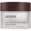 AHAVA Time to Smooth Crema Idratante Antietà anche Tono, SPF 20, 50 ml