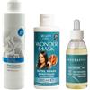 ALOHALABS Wonder Mask - Hair Mask alla Cheratina per Capelli Crespi e Ribelli - Maschera Lisciante Anticrespo, Idratante e Nutriente - Trattamento Professionale per Capelli Lisci - Vari Formati (Kit Shampoo)
