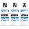 Listerine Advanced White - Collutorio antibatterico per denti bianchi e gengive sane (3 x 500 ml)