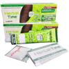 Rosa Impex 2 pz Crema-Henne colorante per capelli N°5 Castagno Herbal Time Senza ammoniaca, senza solfati, senza parabeni (75 ml) Крем-хна окрашивающая для волос № 5 каштан