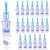 Lazzybeauty 20 pz Ago Aghi Modello 12 Pin, Aghi Originali MTS per Microblading e Trucco Permanente per Macchinetta per Tatuaggi Artmex V6, V8, V9, V11 (12 Pin, 20 pz)
