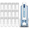 Lazzybeauty 12 Pin Carrelli di Ricambio per Microneedling per Hydra Pen H3 e H5, Pacco da 15 Aghi Monouso Autentici, Accessori Microneedle per la Cura della Pelle (12 Pin, 15 Pezzi)