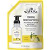 J.R. Watkins Liquid Foaming Hand Soap Lemon Refill, confezione da 1