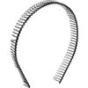minkissy 3 Pezzi Cerchietto Per in Metallo Da Donna Con Pettine A 80 Denti Robusto Ed Elegante