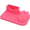 pumpumlia 24 fori chiodi trapano macchina & bit display scatola di immagazzinaggio chiodi trapano macinazione bit titolare scatola manicure strumento organizzatore strumenti professionali e custodia scatola di