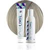 Pop Italy Soielixir Tinta Permanente per Capelli in crema SENZA Resorcina, Parafenilendiammina e Ammoniaca 93 Colori - 100 ml - (Pack Tinta + Ossigeno 20 vol. - 11/10 Biondo Super Platino Cenere)