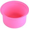 Naroote Fodera Scaldacera in Silicone, Fodere Scaldacera Antiaderente Fodera per Vaso di Cera in Silicone Sostituzione Ciotola in Silicone per Vaso di Cera, Riutilizza la Fodera