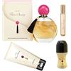 Avon Set regalo Far Away 4 pezzi. Eau de Parfum Spray, Deoroller, mousse per il corpo, spray tascabile in confezione regalo natalizia