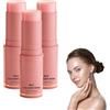 VKaoess Balsamo viso idratante al collagene - Balsamo multiuso per il viso - Bacchetta idratante al collagene e peptidi per levigare le rughe, nutrire e rimpolpare la pelle - Bacchetta idratante (3 scatole)