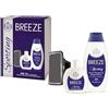Breeze Cofanetto Sporting con Deodorante Squeeze 100 ml + Doccia Shampoo & Bagnoschiuma Energizzante 400 ml + Fascia da Braccio per Smartphone