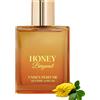 Generisch Profumo per il corpo da donna, al miele e al bergamotto, leggero e vivace, con aroma fruttato e note, profumo, unisex, da donna, 50 ml