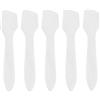 LOLIPPYY Scovolino per Maschera Viso 300 Pezzi in Plastica Bianca | Cosmetici Fai da Te e Applicazione Make-up, Set da 300, Adatto a Donne