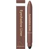Generico Eyeliner e ombretto 2 in 1, ombretto in stick, non elaborato, resistente alle sbavature, impermeabile, a lunga tenuta, morbido e facile da applicare (Bronzo)