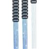 Wambere 6 extension per capelli colorati da 50 cm, clip da donna, senza cuciture, accessorio per capelli da donna, accessorio per capelli, accessorio per capelli, colore azzurro cielo