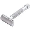 Rex Supply Company Rex Supply Co. Envoy Rasoio di sicurezza DE 3 pezzi | Placcato oro 24 carati | Acciaio inossidabile di grado marino | Fatto a mano negli Stati Uniti | Impugnatura zigrinata Sure-Grip