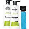 Dc Casa BIOPOINT 2XSHAMPOO PURIFICANTE 400 ML + FASCIA PER CAPELLI