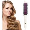 Vibhgtf Spazzola per arricciare i capelli, pettine per raddrizzare il calore, 28 mm, spazzola per arricciare gli ioni negativi, strumenti per parrucchiere, spazzola per arricciare, per salone, spa, casa