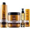 Generico SELIAR LUXURY TRATTAMENTO IDRATAZIONE INTENSA - Shampoo(1000ml) + Maschera(1000ml) + Luxury oil(100ml) Trattamento completo idratazione intensa e istantanea per capelli secchi, opachi e disidratati