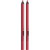 NYX Professional Makeup Line Loud Matita Labbra Finish Matte Lunga Tenuta No Transfer Waterproof Colore Intenso con Olio di Jojoba Vitamina E Tonalità 16 Magic Maker - 2 Matite