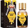 Yacriso Thermofirm Olio per ginecomastia al veleno d'ape, Olio riscaldante per ginecomastia per uomo, Olio rassodante per ginecomastia per uomo, La scelta migliore per rafforzare i muscoli del torace (1pc)