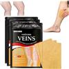 ZSBQYL Cerotto per vene varicose, cerotto per il trattamento delle vene varicose, lenitivo affaticamento delle gambe rafforza la salute dei capillari e migliora la circolazione sanguigna (36 pezzi)