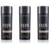 Toppik 27,5 g colore CASTANO CHIARO - set da 3 pz - etichetta in lingua Italiana - fibre per infoltire i capelli