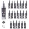 Lazzybeauty 20 Cartucce di Ricambio per Aghi a 9 Pin per la Penna per Microneedling Dr.pen Modello A7, Parti di Ricambio Originali Monouso per Cartucce per Microneedling Accessori per la Cura della Pelle