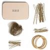 DANZA IN VETRINA Kit per Capelli A0801 Unisex Chignon Retine per Capelli Forcine Aperte Chiuse Elastici Coda di Cavallo Ballerina Etoile Sport Danza Classica Ballo Saggio Fitness Palestra (Caramel)