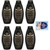 Felce Azzurra 6x BREEZE BlackOud Doccia Shampoo e Bagnoschiuma,deterge efficacemente corpo e capelli 400ml + 1 Busta di Talco Felce Azzurra in omaggio da 100g