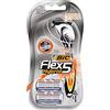 BIC Flex 5 Lame Hybrid Rasoi Precisione Ultra Close Shaver Rasoio Testine di Ricarica