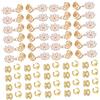 DEARMAMY 135 Pezzi Gioielli per Margherita in Leggera Accessori Ergonomici e Confortevoli per Donne Decorazioni per