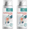FLEXOSAMINE Flexo Samine Forte Crema - 200 ml (2 x 100 ml), confezione da 2