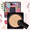 NUIBO Mushroom Head Air Cushion CC Cream, correttore a copertura completa e trucco impeccabile per fondotinta, copertura del tatuaggio, copertura a lunga durata per nascondere imperfezioni e