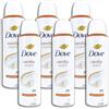 Dove Confezione da 6 deodorante spray anti-traspirazione, alla vaniglia, 6 x 150 ml