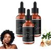 Sumcalio - Siero per la crescita dei capelli per donne nere, Hair Growth Siero per donne nere Chebe, anti perdita di capelli, nutrire i capelli secchi danneggiati per tutti i tipi di capelli (3 pezzi)
