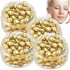 JASUBAI Vitamina C & Acido Ialuronico Anti-età Siero Viso Capsule, Anti-rughe Idratante Rassodante Siero, Ripara la Pelle Secca e Migliora l'Elasticità, Illuminante Rassodante Essenza Idratante (4PCS)