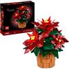 Lego 10370 5702017747682 LEGO Botanicals Stella di Natale, Giochi di costruzione