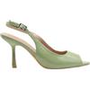 Ciabalù Scarpe Slingback Donna Eleganti con Tacco 9 cm Décolleté Punta Spuntata con Cinturino Regolabile, Sandali Eleganti Donna (Verde Acqua, Sistema Taglie Calzature EU, Adulto, Numero, Media, 40)