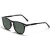 D.Franklin - Occhiali da sole unisex con lenti a protezione UV - Polarizzati - Modello ultra-light-sq-med