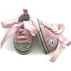 Brillabenny Scarpine Scarpe Sneakers Strass Bimba Neonato Bambina Rosa Baby Shoes Party Bling Luxury Principessa (0-3 Mesi Lunghezza Suola 9,5cm)