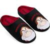 Disney Pantofole Uomo - Ciabatte Uomo Invernali Antiscivolo Divertenti - Slippers Calde da Casa Baby Yoda Gadget Regalo (Nero Grumpy,42 EU)