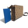 Guess Uomo Mini Tracolla Milano Crossbody Top Zip Beige/Marrone