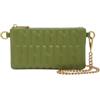 Nalì Borsa Portacellulare Venus Verde LDBS0114 Pochette con tracolla porta cellulare