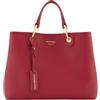 Emporio Armani Borsa tote Myea donna vino - tempesta, Vino - Tempesta, taglia unica