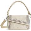 Desigual Bols_regasita Phuket Mini, Borsa a Mano Donna, Bianco, Taglia Unica