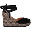 Geox Sandali per Donna D25GVB 021ZI D PONZA C9999 BLACK size-map 39 EU