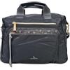 NAJ-OLEARI Borsa Donna In Nylon Cartella Multitasche Portadocumenti Multiuso ART. 61834 Prodotto Realizzato con 100% Nylon Riciclato (NERO)