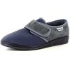 EMANUELA Pantofola Elasticizzata Invernale Donna 601 Grigio Made in Italy (37 EU)