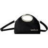 GAÀLLE Gaelle Paris Borsa a Mano con Manico Ovale, Similpelle Nera, 25 x 14 x 9 cm, Tracolla Regolabile