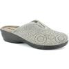 Inblu Pantofole Fantasia Cerchi, Donna, Grigio, 38 EU